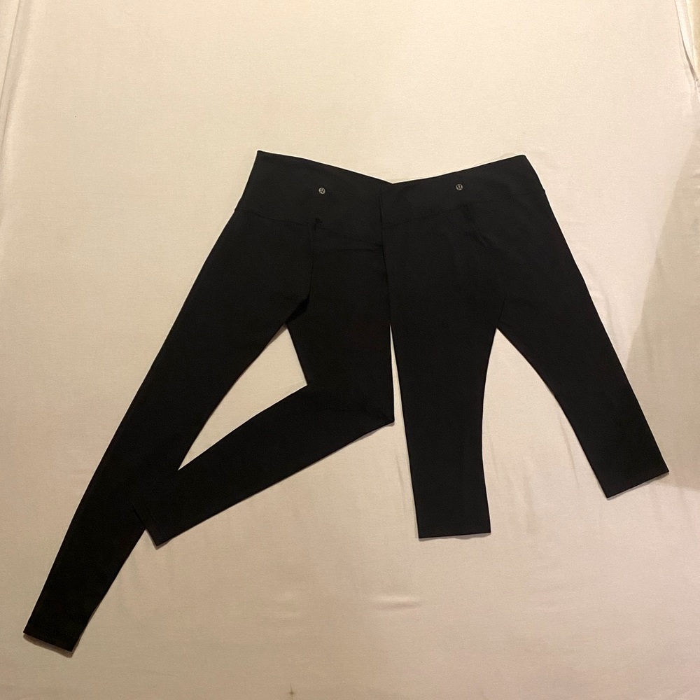Lululemon leggings full length and capris